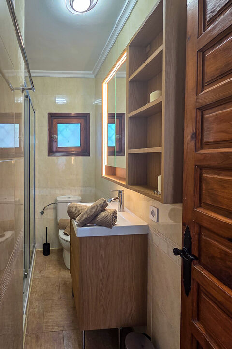 ... and versatile storage space small but nice.