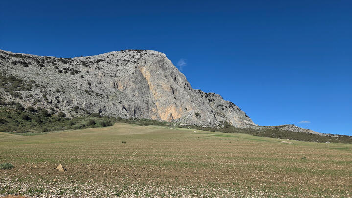 Impression of El Torcal on the return journey from Antequera